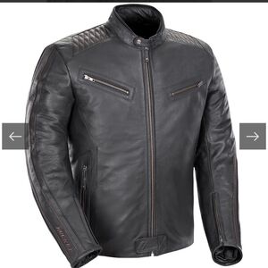 1992 Joe Rocket Motorcycle Jacket Leather Like NEW